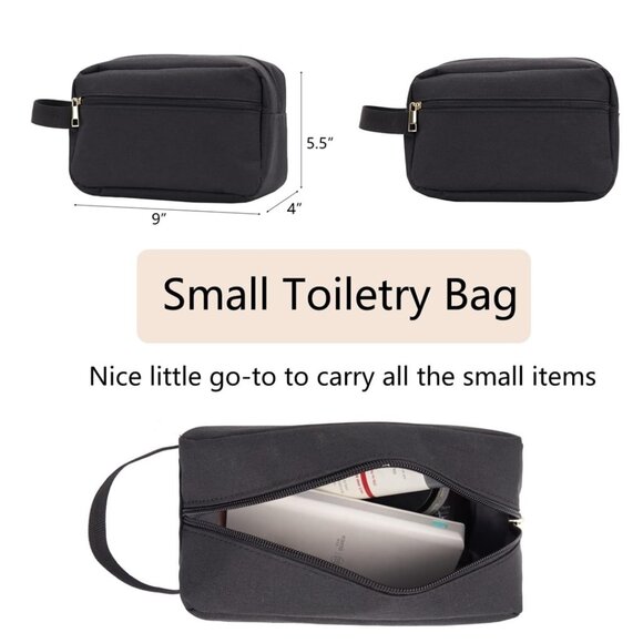 MINKARS Weekender Bag with Shoe Compartment, Personal Item 20 Inch, Black - Picture 4 of 10